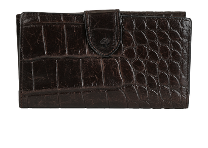 Mulberry Bi-Fold Wallet, £60, Accessories, Brown, Leather, Front view